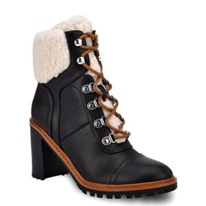 Nine West Penni Fir Booties. Size 6. Excellent condition.